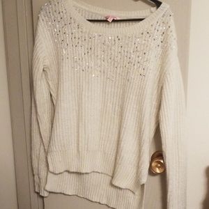 Cream sweater